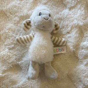 Plush Lamb Toy - White and Gray